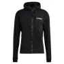 adidas Terrex Tech Flooce Hiking Kapuzenfleece, Black