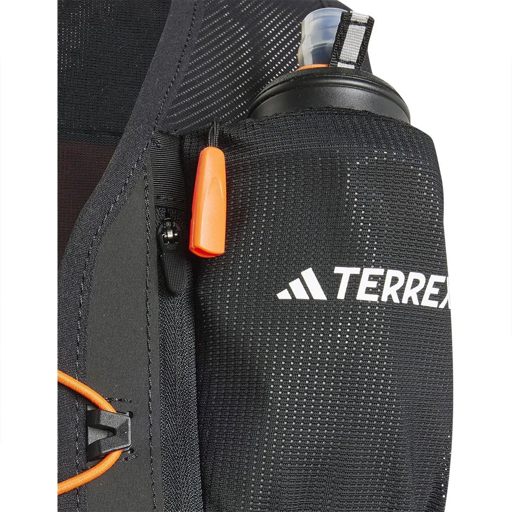 adidas Terrex Techrock 12l Trinkweste, Black / white / impact orange, XS