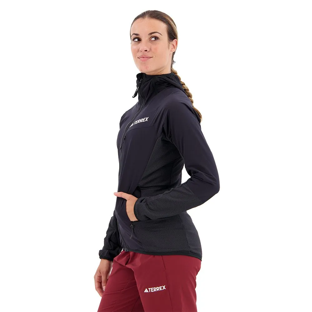 adidas Terrex Techrock Wind Fleece Fleece Mit Durchgehendem Reißverschluss adidas Terrex Techrock Wind Fleece Fleece Mit Durchgehendem Reißverschluss