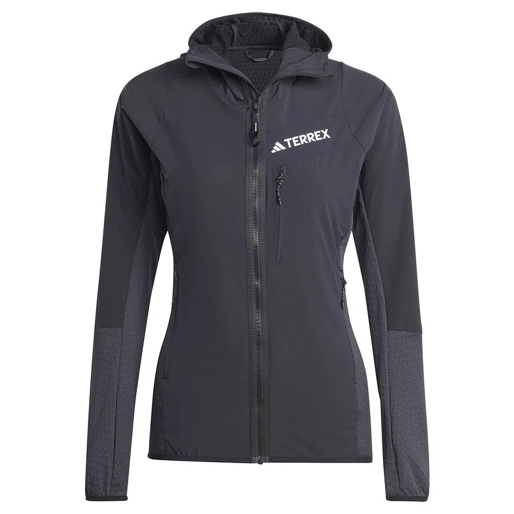 adidas Terrex Techrock Wind Fleece Fleece Mit Durchgehendem Reißverschluss adidas Terrex Techrock Wind Fleece Fleece Mit Durchgehendem Reißverschluss