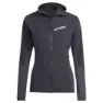 adidas Terrex Techrock Wind Fleece Fleece Mit Durchgehendem Reißverschluss