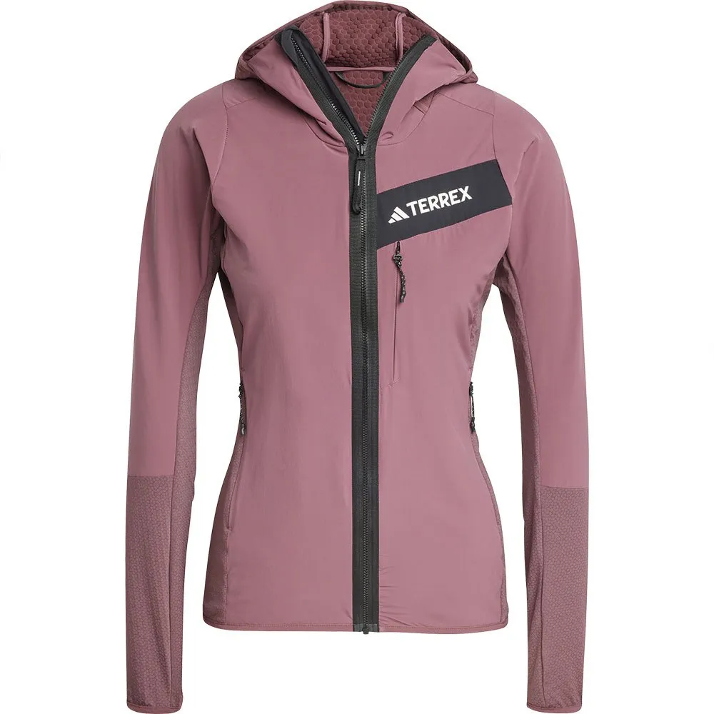 adidas Terrex Techrock Wind Fleece Mit Durchgehendem Reißverschluss adidas Terrex Techrock Wind Fleece Mit Durchgehendem Reißverschluss