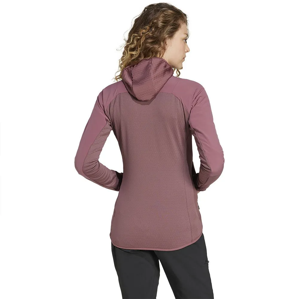 adidas Terrex Techrock Wind Fleece Mit Durchgehendem Reißverschluss adidas Terrex Techrock Wind Fleece Mit Durchgehendem Reißverschluss