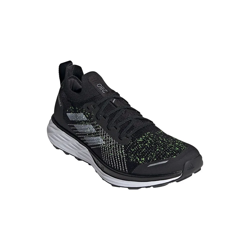 adidas Terrex Two Primeblue Trailrunning-schuhe male, Core black / ftwr white / solar yellow