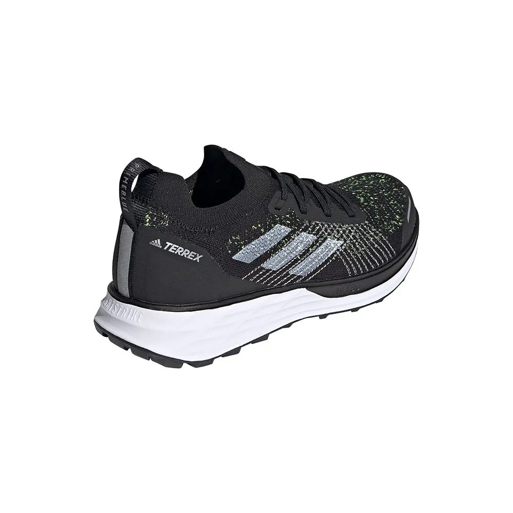 adidas Terrex Two Primeblue Trailrunning-schuhe male, Core black / ftwr white / solar yellow