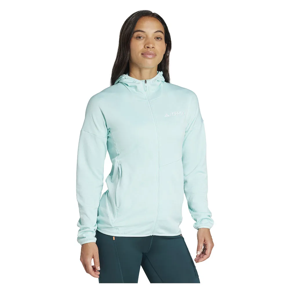 adidas Terrex Xperior Climawarm Light Fleece Mit Durchgehendem Reißverschluss adidas Terrex Xperior Climawarm Light Fleece Mit Durchgehendem Reißverschluss