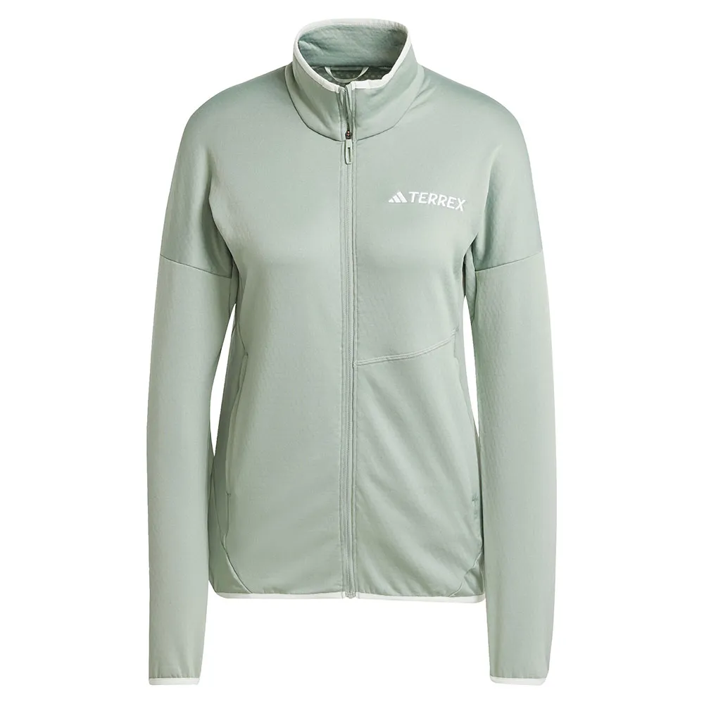 adidas Terrex Xperior Climawarm Light Fleece Mit Durchgehendem Reißverschluss adidas Terrex Xperior Climawarm Light Fleece Mit Durchgehendem Reißverschluss