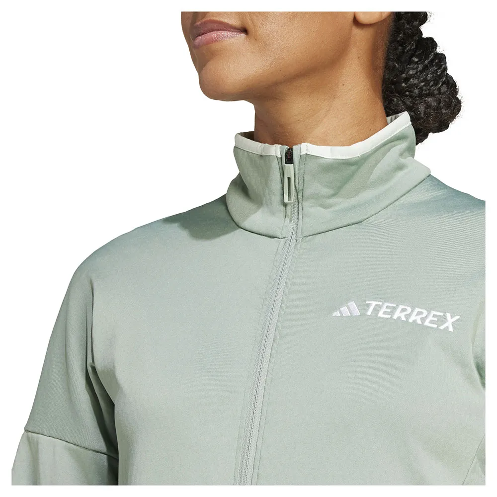 adidas Terrex Xperior Climawarm Light Fleece Mit Durchgehendem Reißverschluss adidas Terrex Xperior Climawarm Light Fleece Mit Durchgehendem Reißverschluss