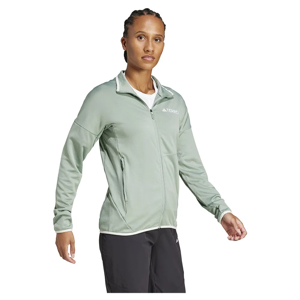 adidas Terrex Xperior Climawarm Light Fleece Mit Durchgehendem Reißverschluss adidas Terrex Xperior Climawarm Light Fleece Mit Durchgehendem Reißverschluss