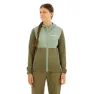 Olive strata / silver green