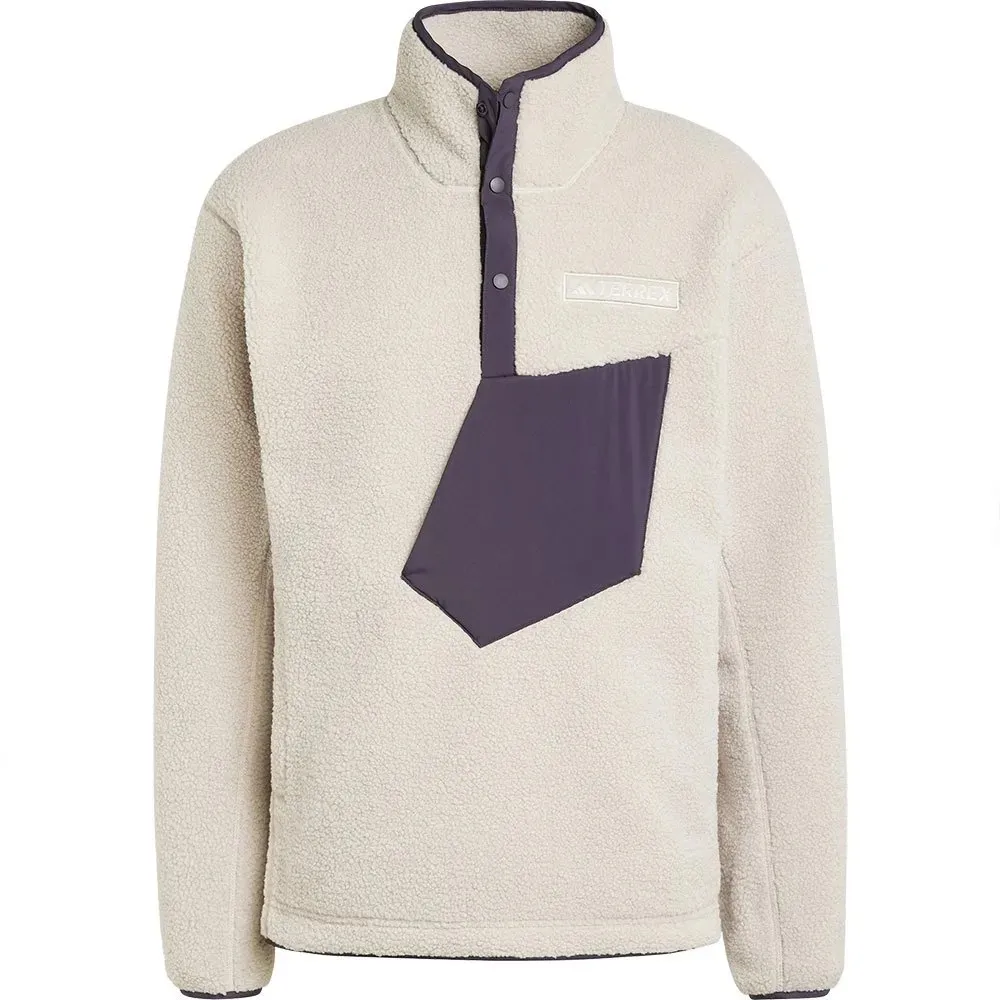 adidas Terrex Xploric High Pile Fleece Mit Durchgehendem Reißverschluss adidas Terrex Xploric High Pile Fleece Mit Durchgehendem Reißverschluss