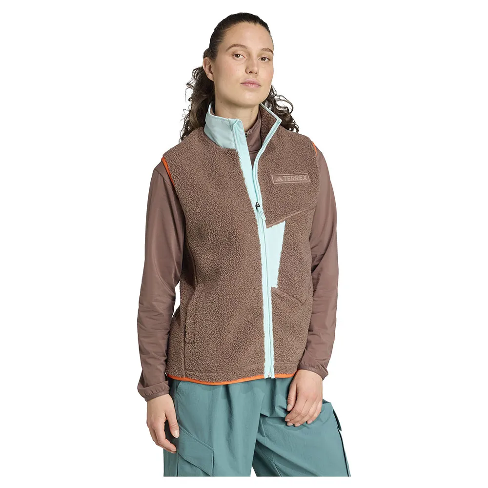 adidas Terrex Xploric High Pile Fleece Weste adidas Terrex Xploric High Pile Fleece Weste