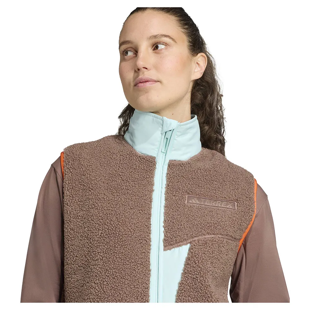 adidas Terrex Xploric High Pile Fleece Weste adidas Terrex Xploric High Pile Fleece Weste