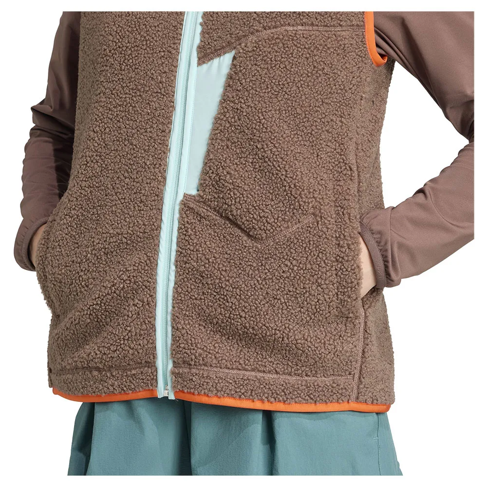 adidas Terrex Xploric High Pile Fleece Weste adidas Terrex Xploric High Pile Fleece Weste