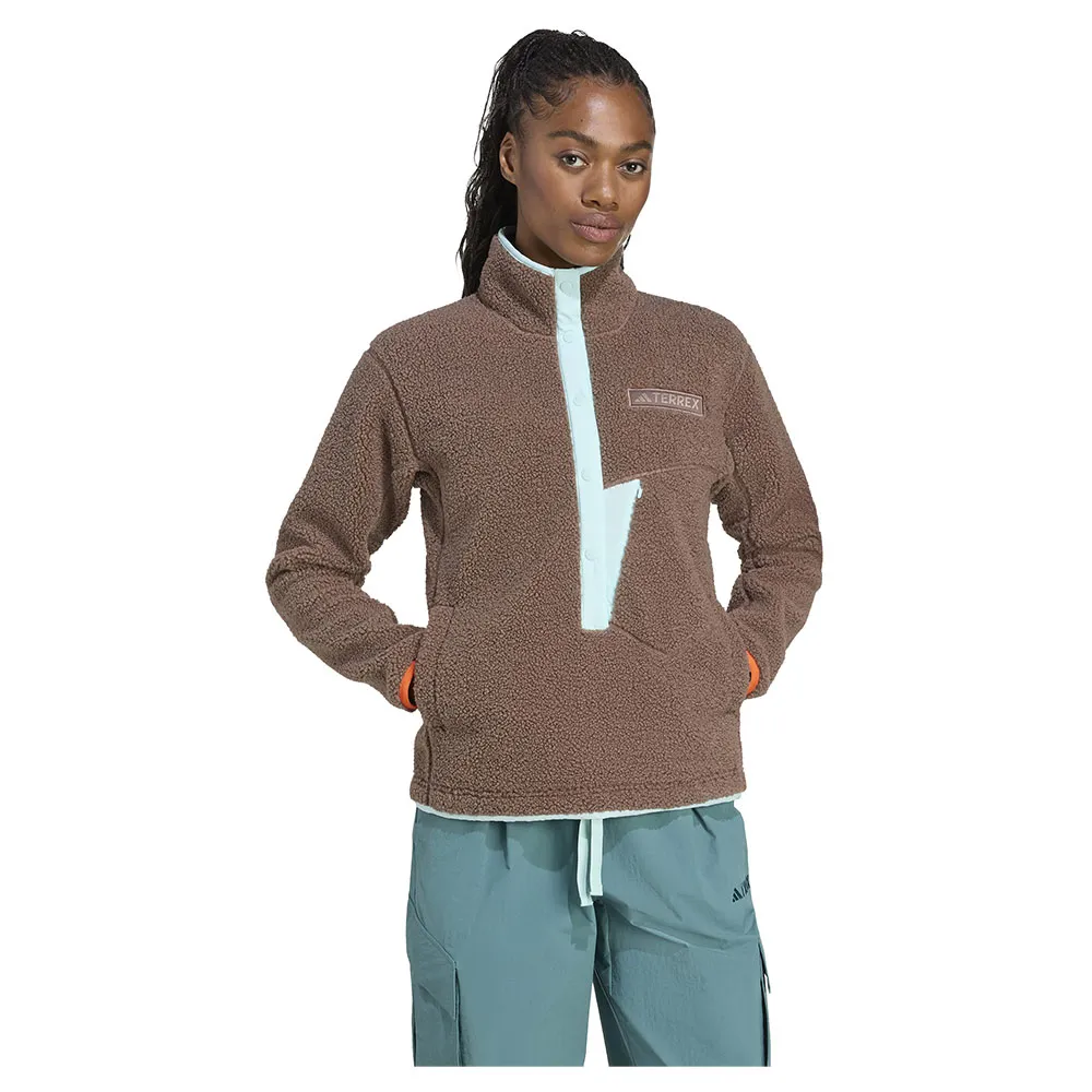 adidas Terrex Xploric High Pile Sweatshirt