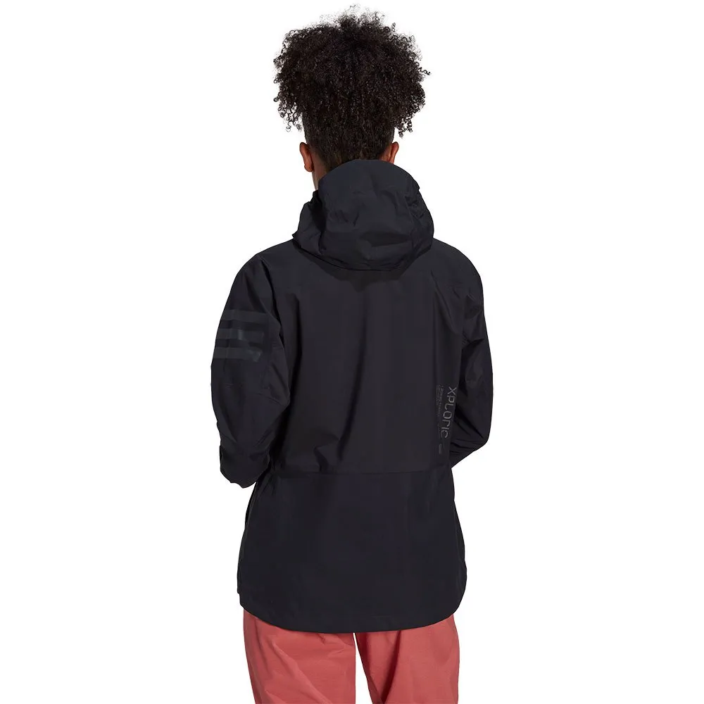 adidas Terrex Xploric Rain.rdy Mountain Jacke, Black adidas Terrex Xploric Rain.rdy Mountain Jacke, Black