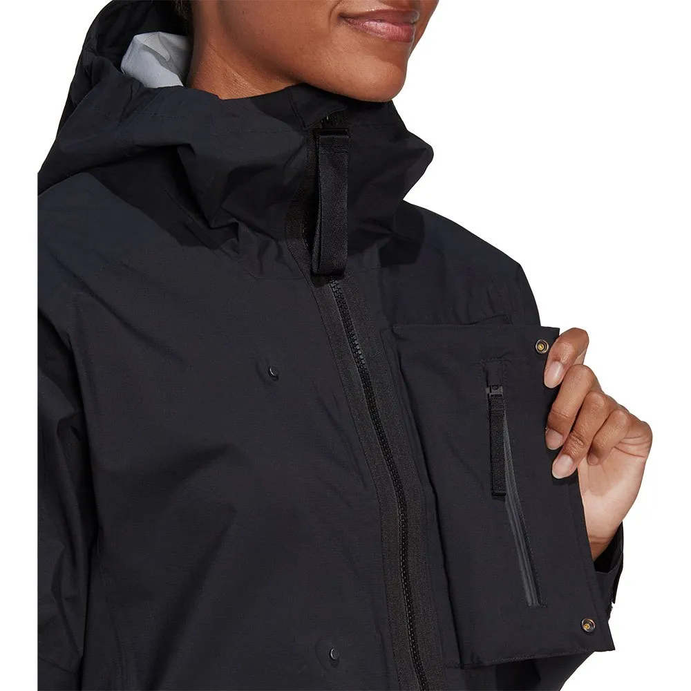 adidas Terrex Xploric Rain.rdy Mountain Jacke, Black adidas Terrex Xploric Rain.rdy Mountain Jacke, Black