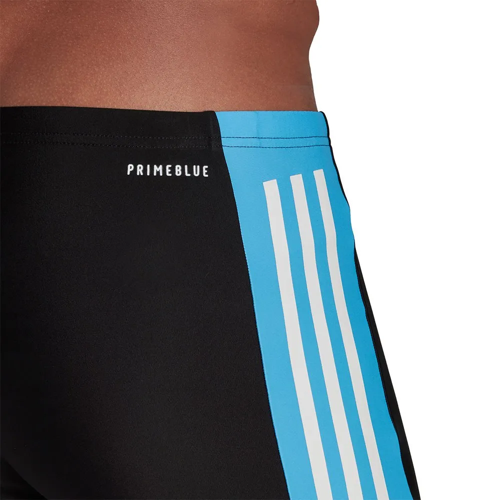 adidas Three Second Badehose Boxer, Black / real blue adidas Three Second Badehose Boxer, Black / real blue