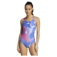 adidas Tie Dyed Graphic V Back Badeanzug female