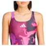 adidas Tie-dyed Graphic V-back Badeanzug female