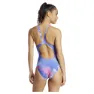 adidas Tie Dyed Graphic V Back Badeanzug female