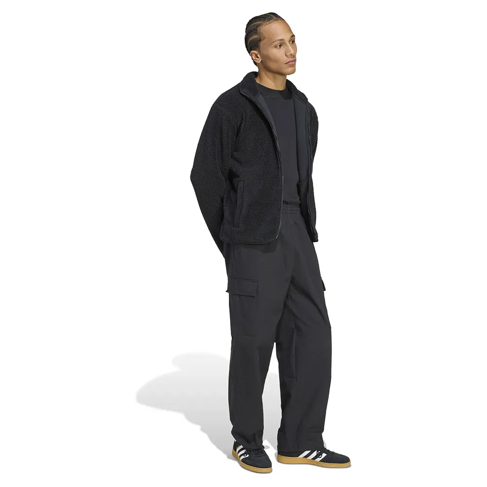 adidas Trefoil Essentials Teddy Fleece Mit Durchgehendem Reißverschluss