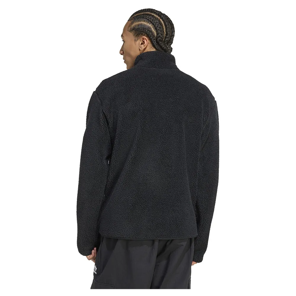adidas Trefoil Essentials Teddy Fleece Mit Durchgehendem Reißverschluss