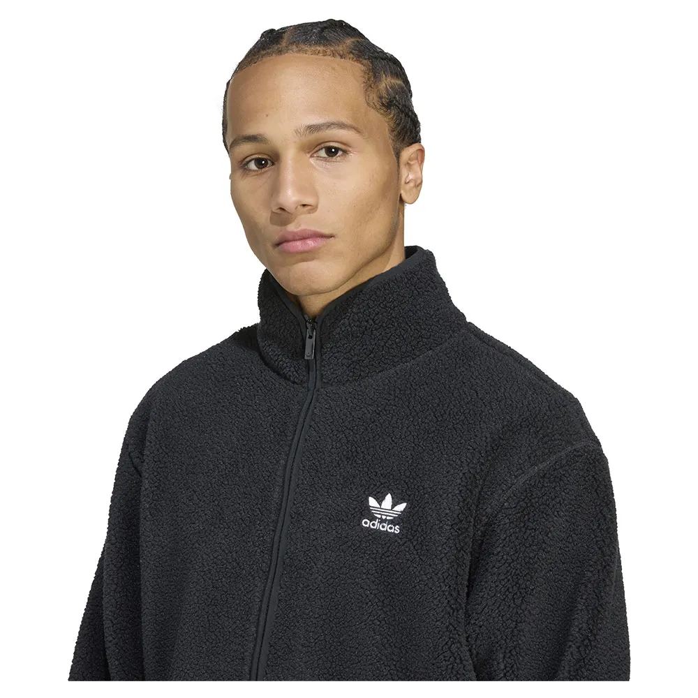 adidas Trefoil Essentials Teddy Fleece Mit Durchgehendem Reißverschluss