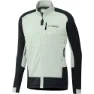 adidas Tx Flooce Fleece Mit Durchgehendem Reißverschluss, Linen green / black