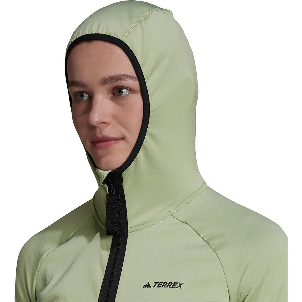 adidas Txfloocelt Reißverschlusspullover, Magic lime / black adidas Txfloocelt Reißverschlusspullover, Magic lime / black