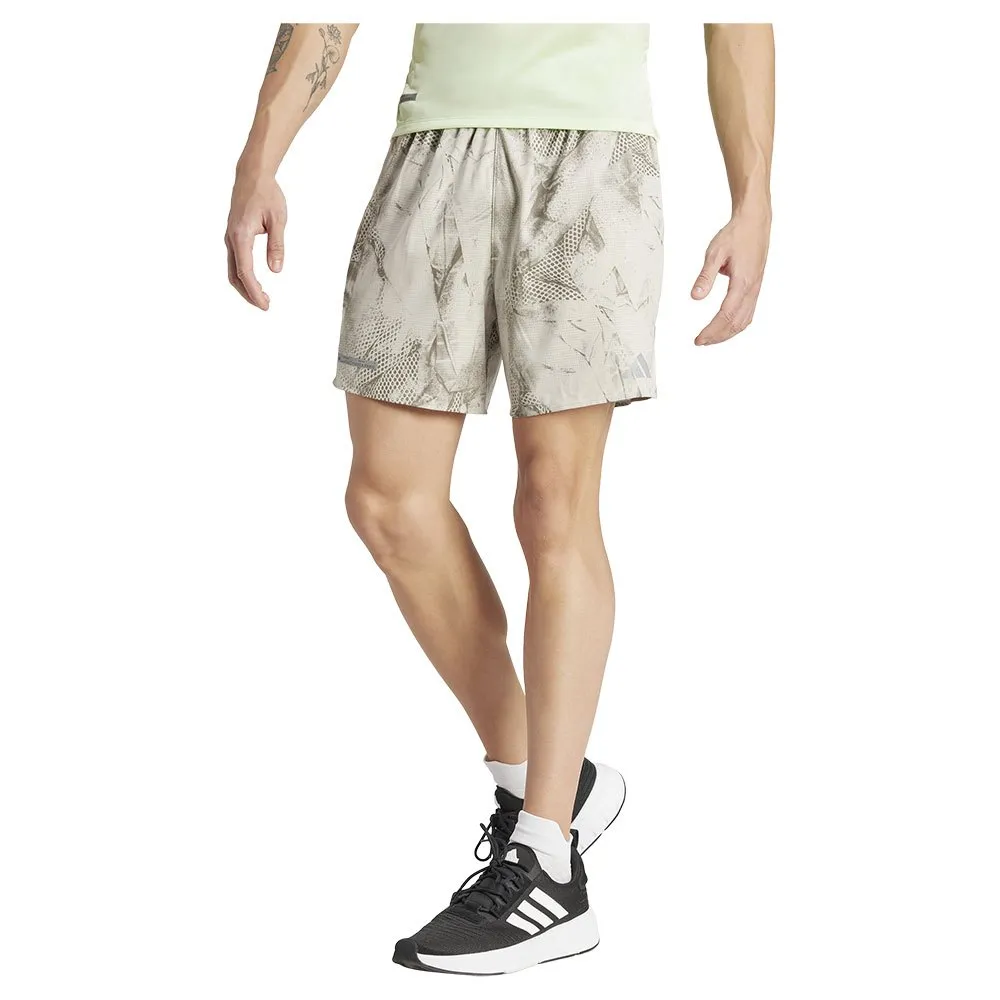 adidas Ultimate Aop Heat Dry Kurze Hose male, Putty grey / olive strata adidas Ultimate Aop Heat Dry Kurze Hose male, Putty grey / olive strata