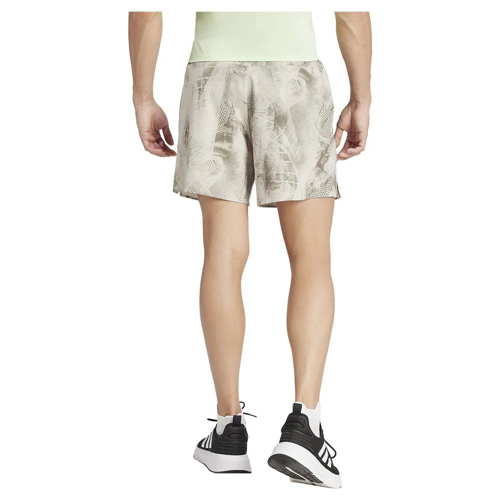 adidas Ultimate Aop Heat Dry Kurze Hose male, Putty grey / olive strata adidas Ultimate Aop Heat Dry Kurze Hose male, Putty grey / olive strata
