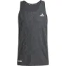adidas Ultimate Engineered Running ärmelloses T-shirt male, Black