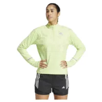 adidas Ultimate Hi Vis Reflective Halbreißverschluss-sweatshirt female adidas Ultimate Hi Vis Reflective Halbreißverschluss-sweatshirt female