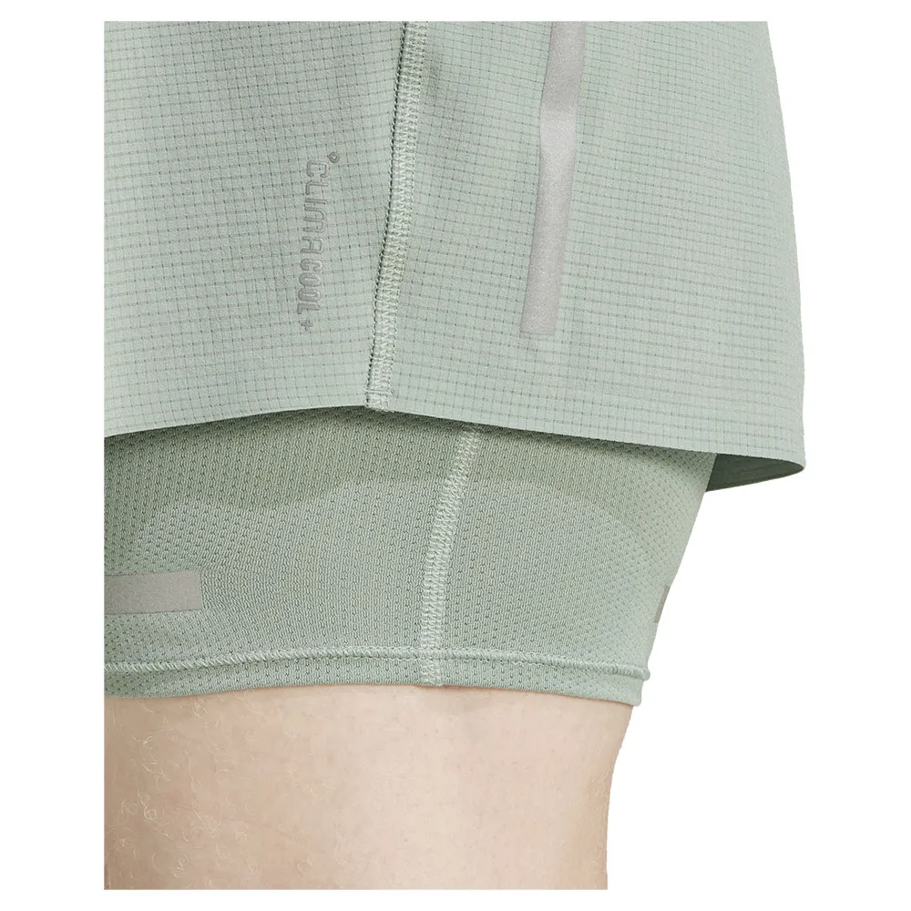 adidas Ultimate Reflective 2in1 Kurze Hose male adidas Ultimate Reflective 2in1 Kurze Hose male
