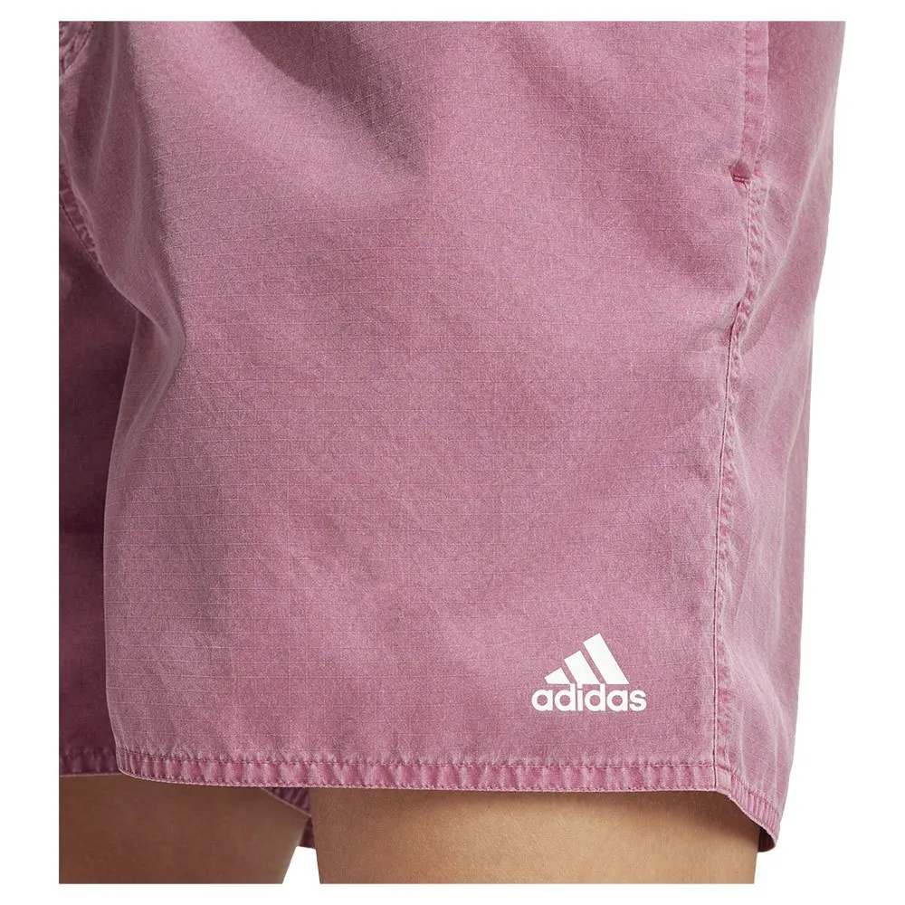 adidas Washed Out Cix Badeshorts male, Preloved crimson / white