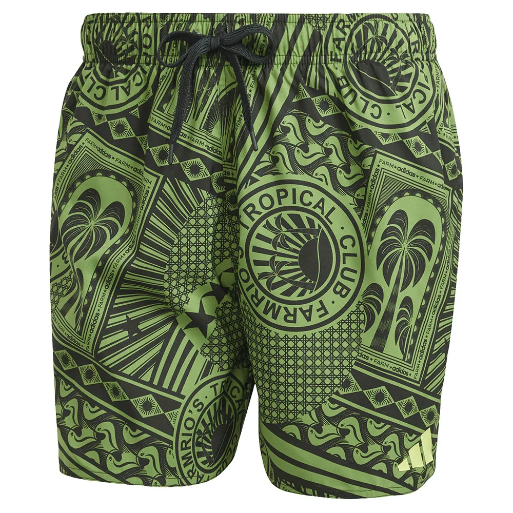 adidas X Farm 3 Stripes 5´´ Badeshorts adidas X Farm 3 Stripes 5´´ Badeshorts