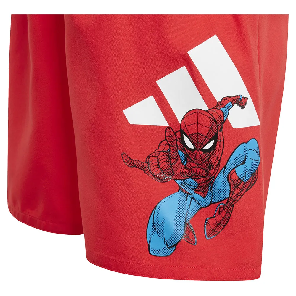 adidas X Marvel Spider Man 5´´ Kids Badeshorts male, Pure ruby, 9-10Y adidas X Marvel Spider Man 5´´ Kids Badeshorts male, Pure ruby, 9-10Y