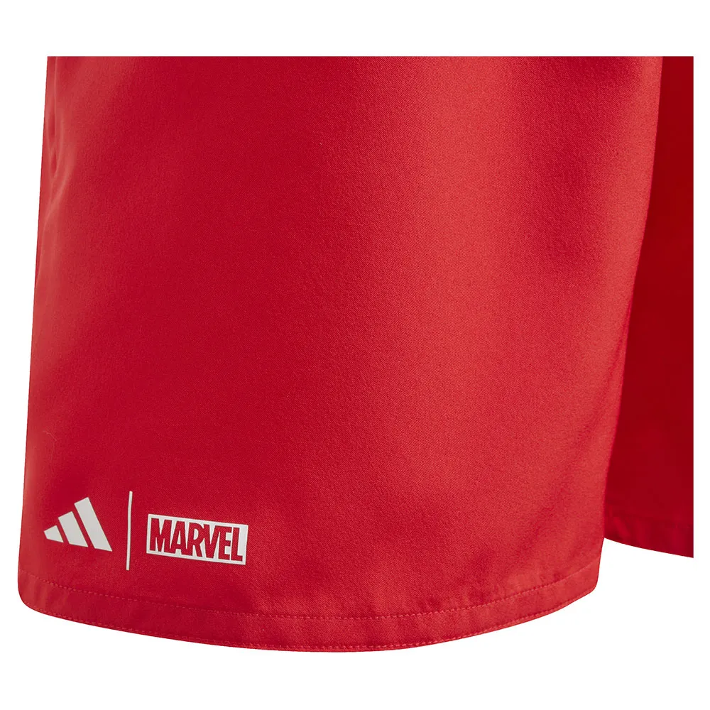 adidas X Marvel Spider Man 5´´ Kids Badeshorts male, Pure ruby, 9-10Y adidas X Marvel Spider Man 5´´ Kids Badeshorts male, Pure ruby, 9-10Y