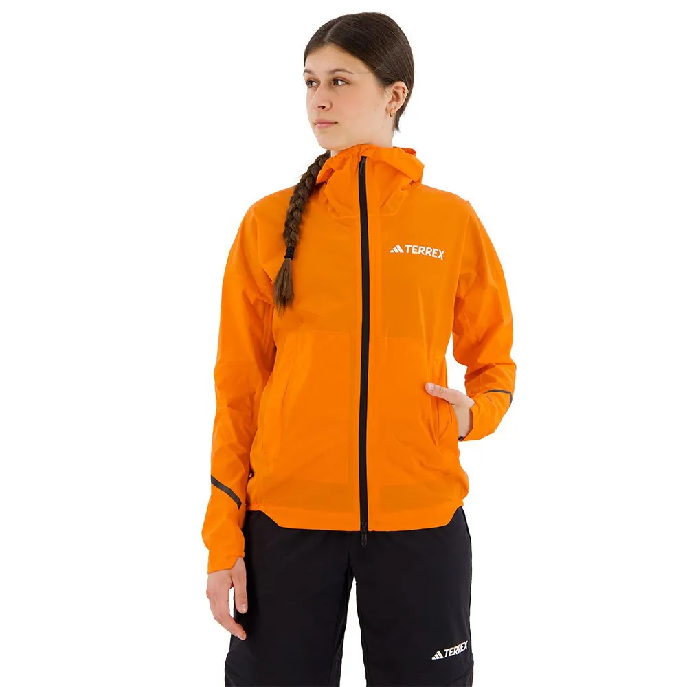 adidas Xperior Light Rain Dry Jacke, Semi impact orange adidas Xperior Light Rain Dry Jacke, Semi impact orange