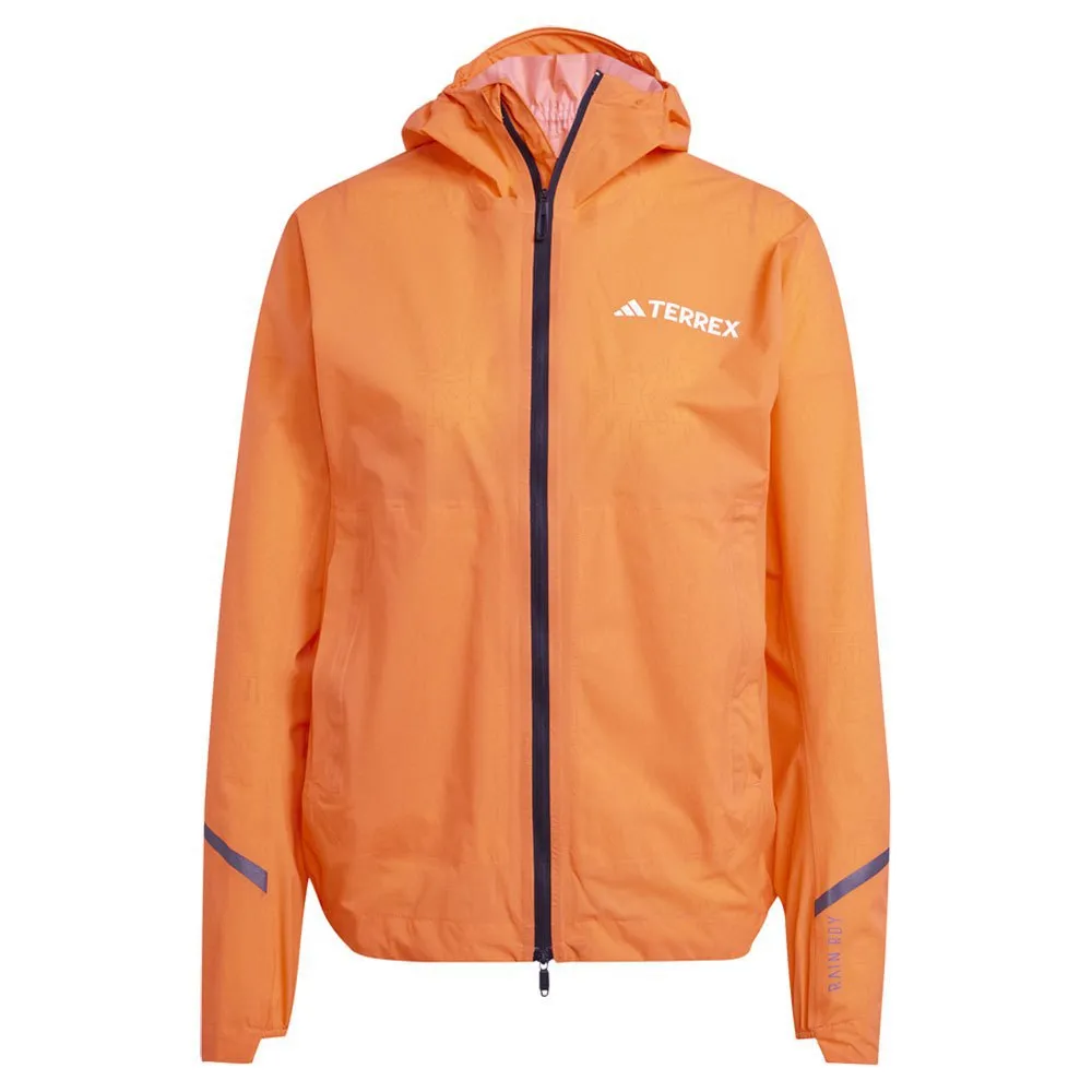 adidas Xperior Light Rain Dry Jacke, Semi impact orange adidas Xperior Light Rain Dry Jacke, Semi impact orange