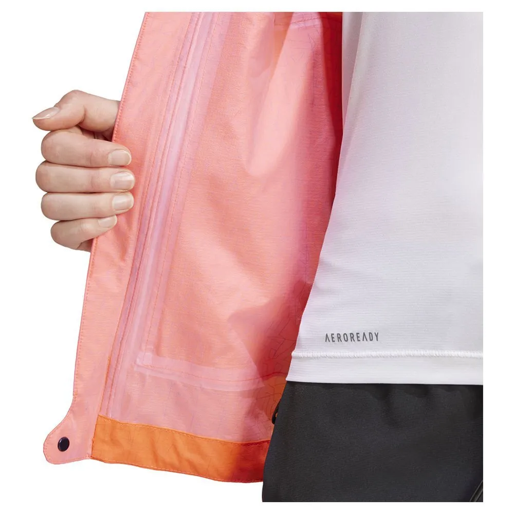 adidas Xperior Light Rain Dry Jacke, Semi impact orange adidas Xperior Light Rain Dry Jacke, Semi impact orange