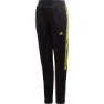 adidas Yb Tiro 3 Stripes Hosen, Black / bright yellow, 7-8Y
