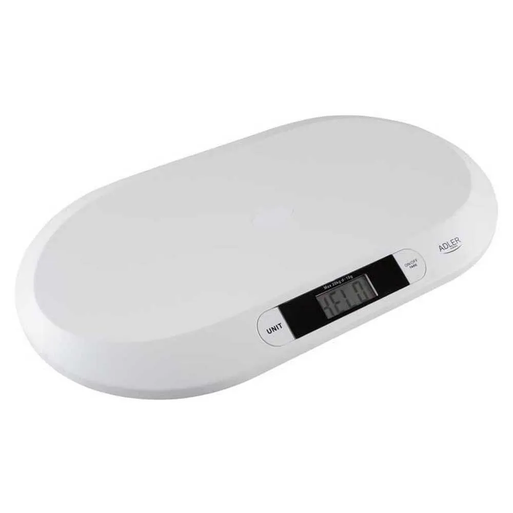 Adler Ad 8139 Waage, White, One Size Adler Ad 8139 Waage, White, One Size
