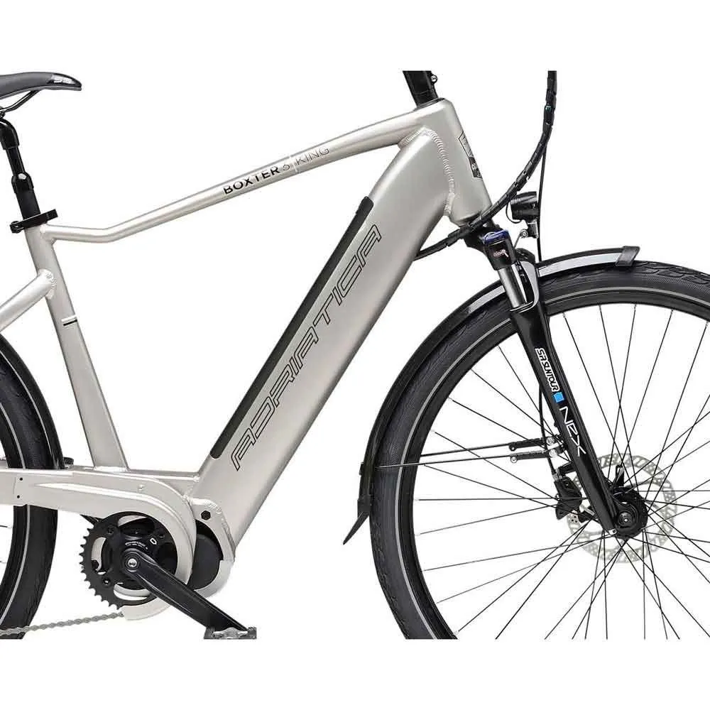 Adriatica 3 King 700 Acera Elektrofahrrad, Silver, One Size, 522Wh Adriatica 3 King 700 Acera Elektrofahrrad, Silver, One Size, 522Wh