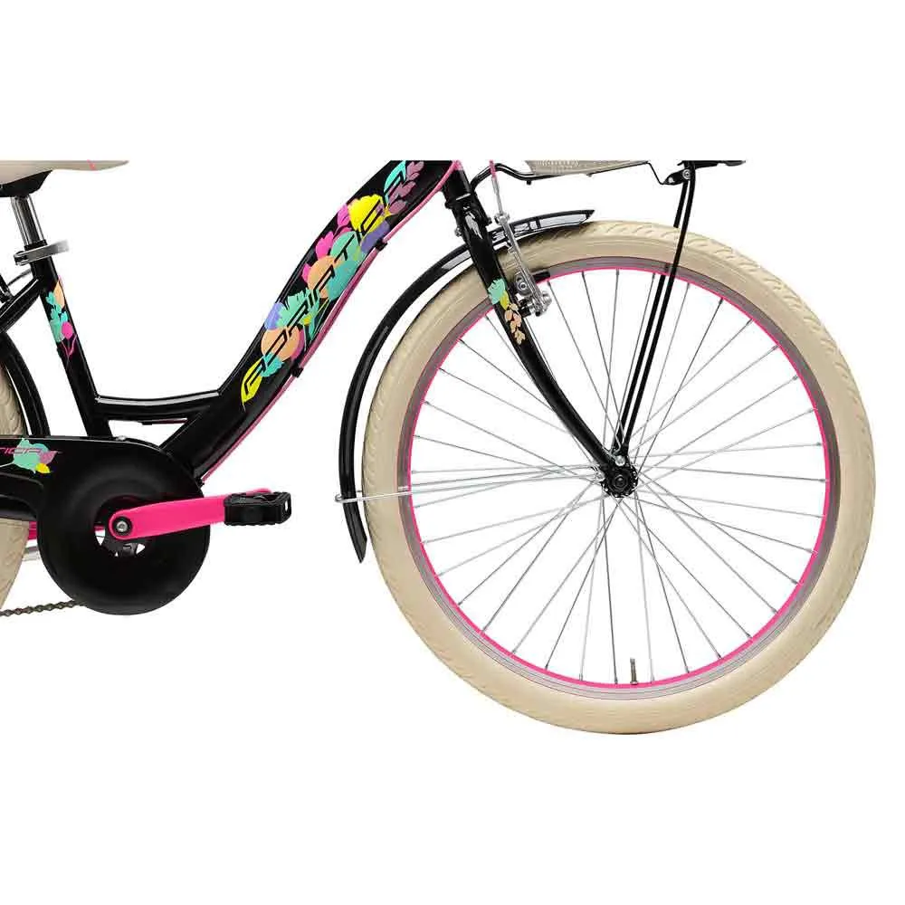 Adriatica Ctb 24´´ 6s Fahrrad, Black / pink, One Size Adriatica Ctb 24´´ 6s Fahrrad, Black / pink, One Size