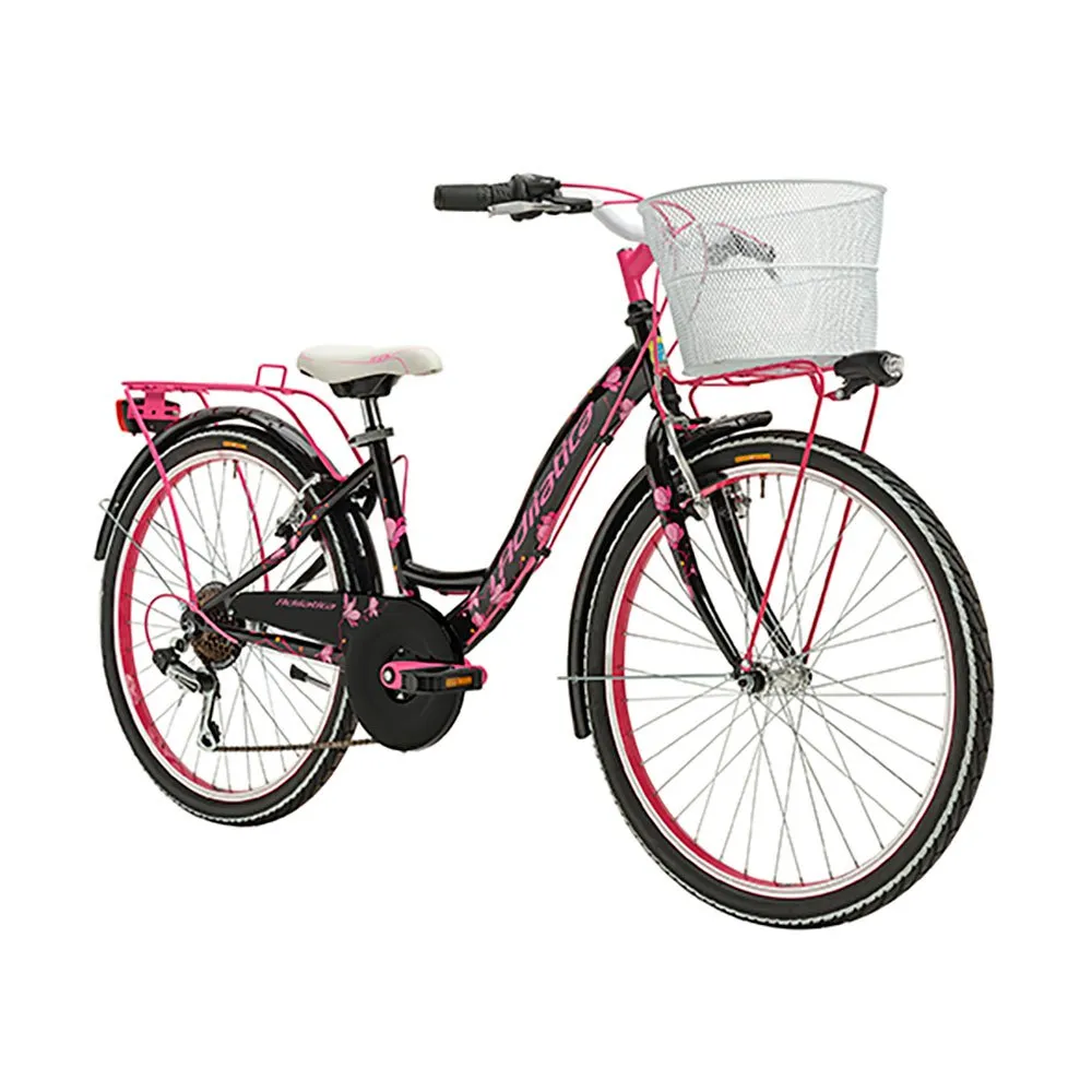 Adriatica Ctb 24´´ 6s Fahrrad, Black / pink, One Size Adriatica Ctb 24´´ 6s Fahrrad, Black / pink, One Size