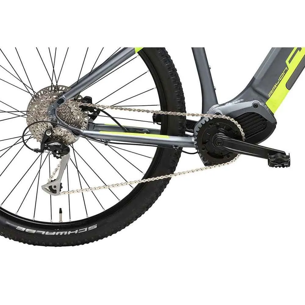 Adriatica Rayon 2.0 29´´ Elektrische Mountainbike, Grey / yellow, L, 720Wh