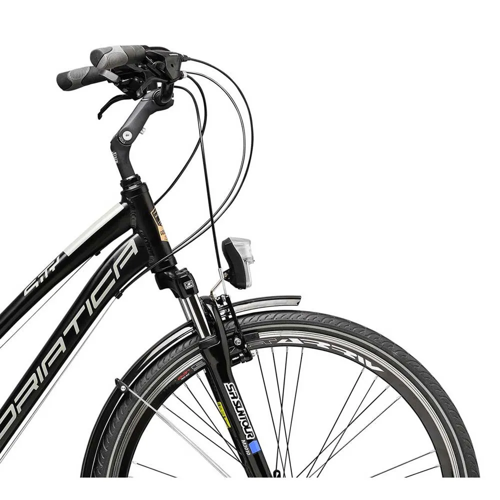 Adriatica Sity 2 H45 21s Fahrrad, Black, One Size Adriatica Sity 2 H45 21s Fahrrad, Black, One Size