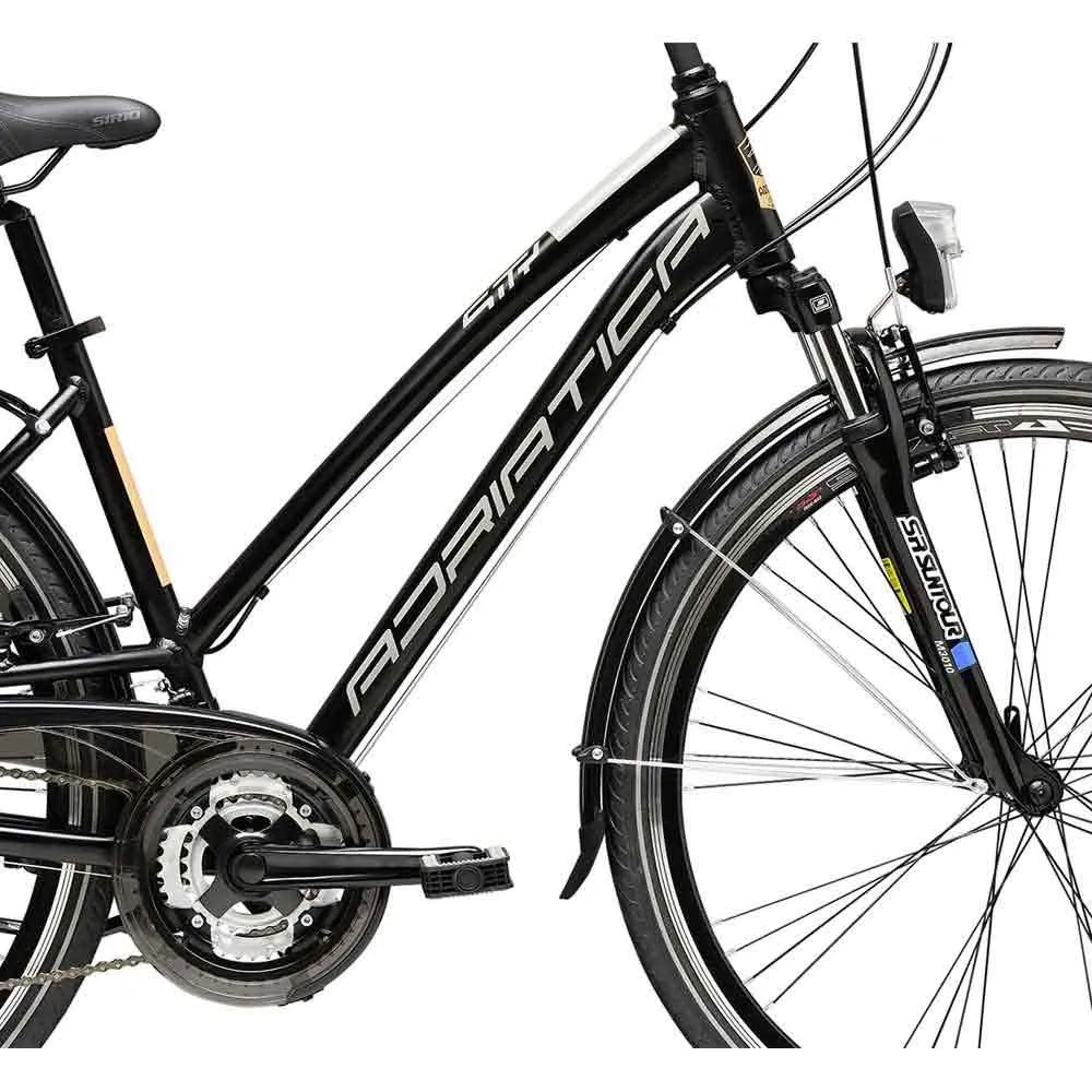 Adriatica Sity 2 H45 21s Fahrrad, Black, One Size Adriatica Sity 2 H45 21s Fahrrad, Black, One Size